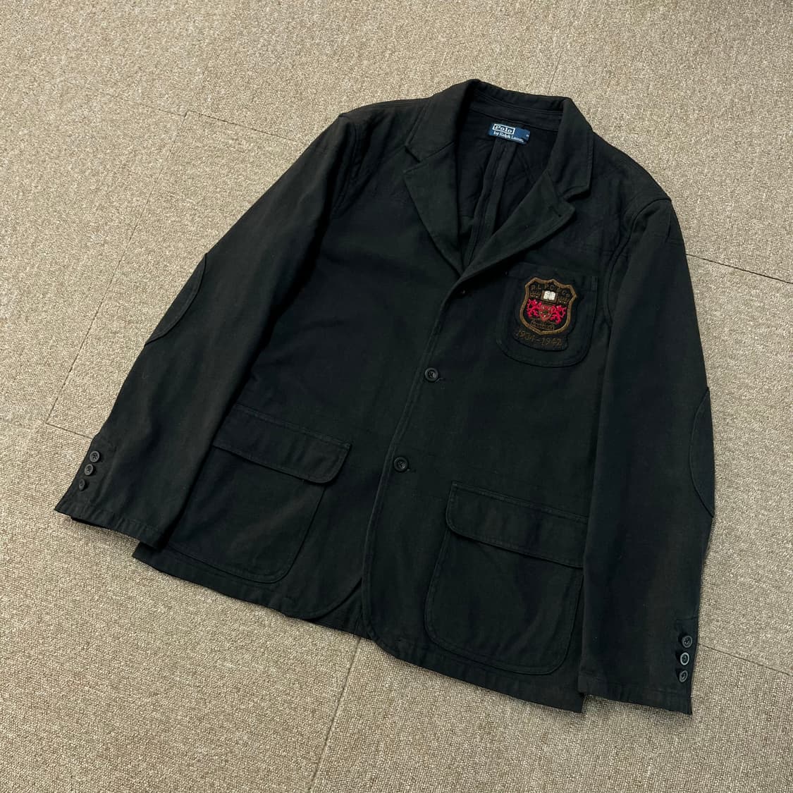 폴로 랄프로렌 코튼 엘보우 블레이저 자켓 상품이미지1