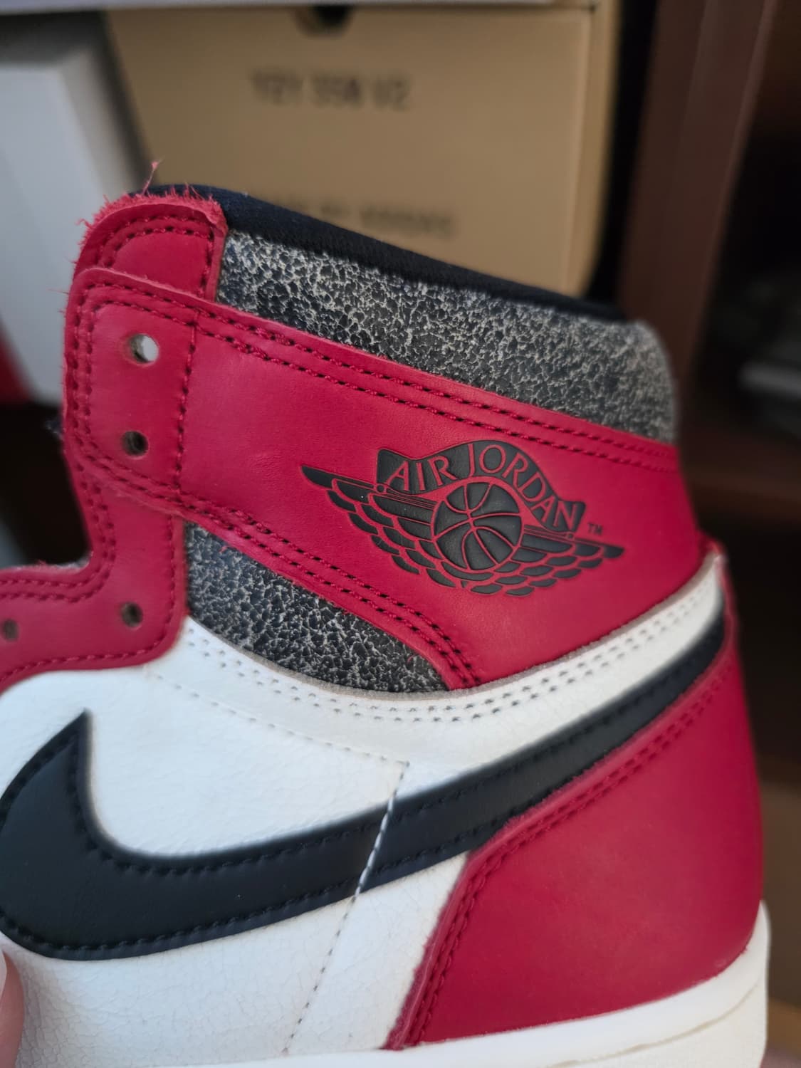 나이키 조던1 하이 시카고 미시착 새상품(275) 상품이미지2