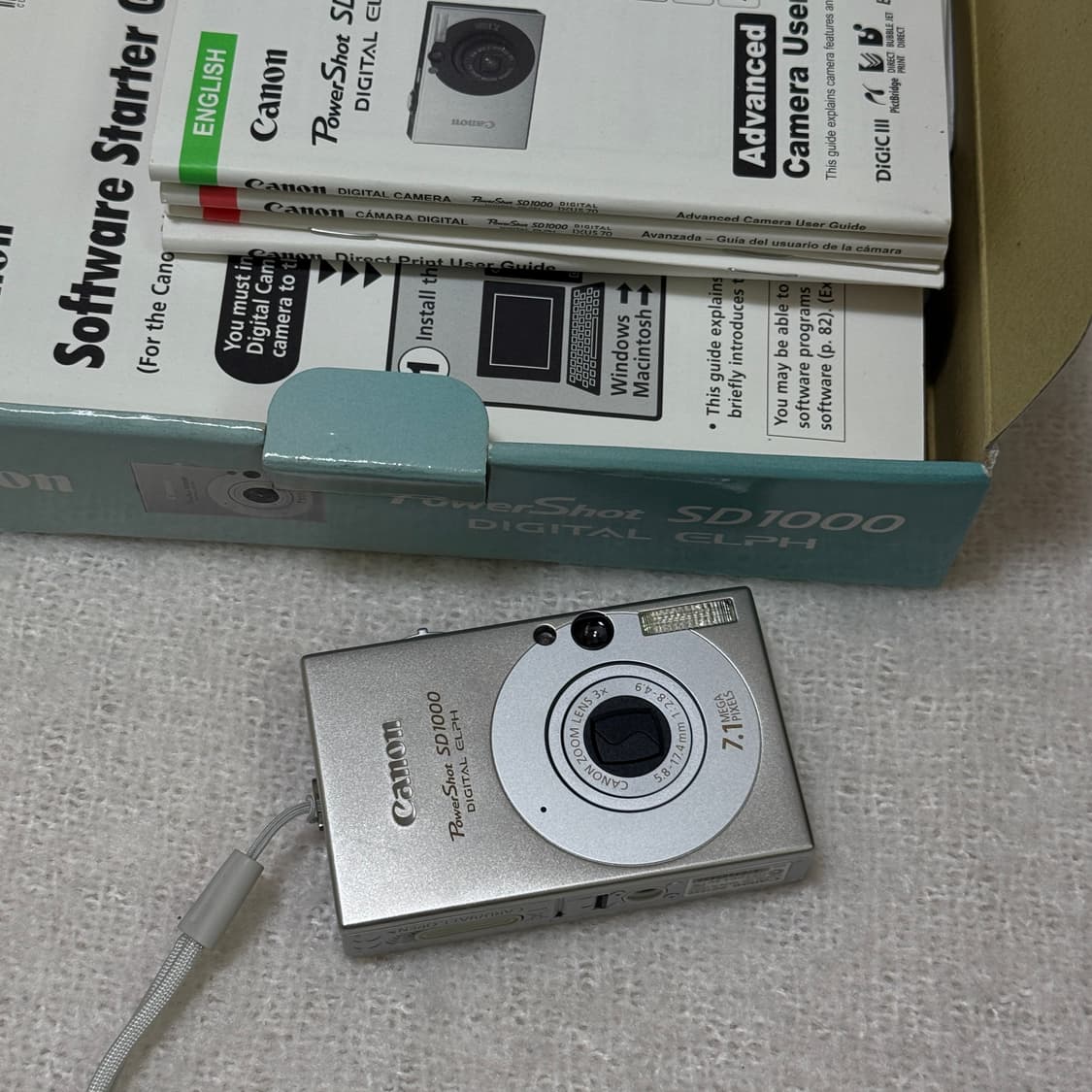 *박스풀구성,극미품*캐논 익서스 canon ixus 70  상품이미지7