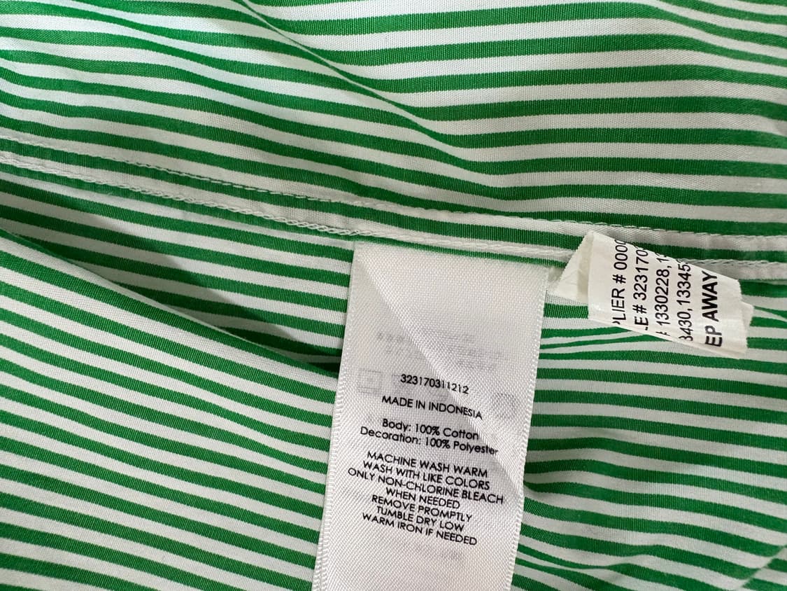 폴로 셔츠 polo ralph lauren 그린 스트라이프 셔츠 상품이미지7