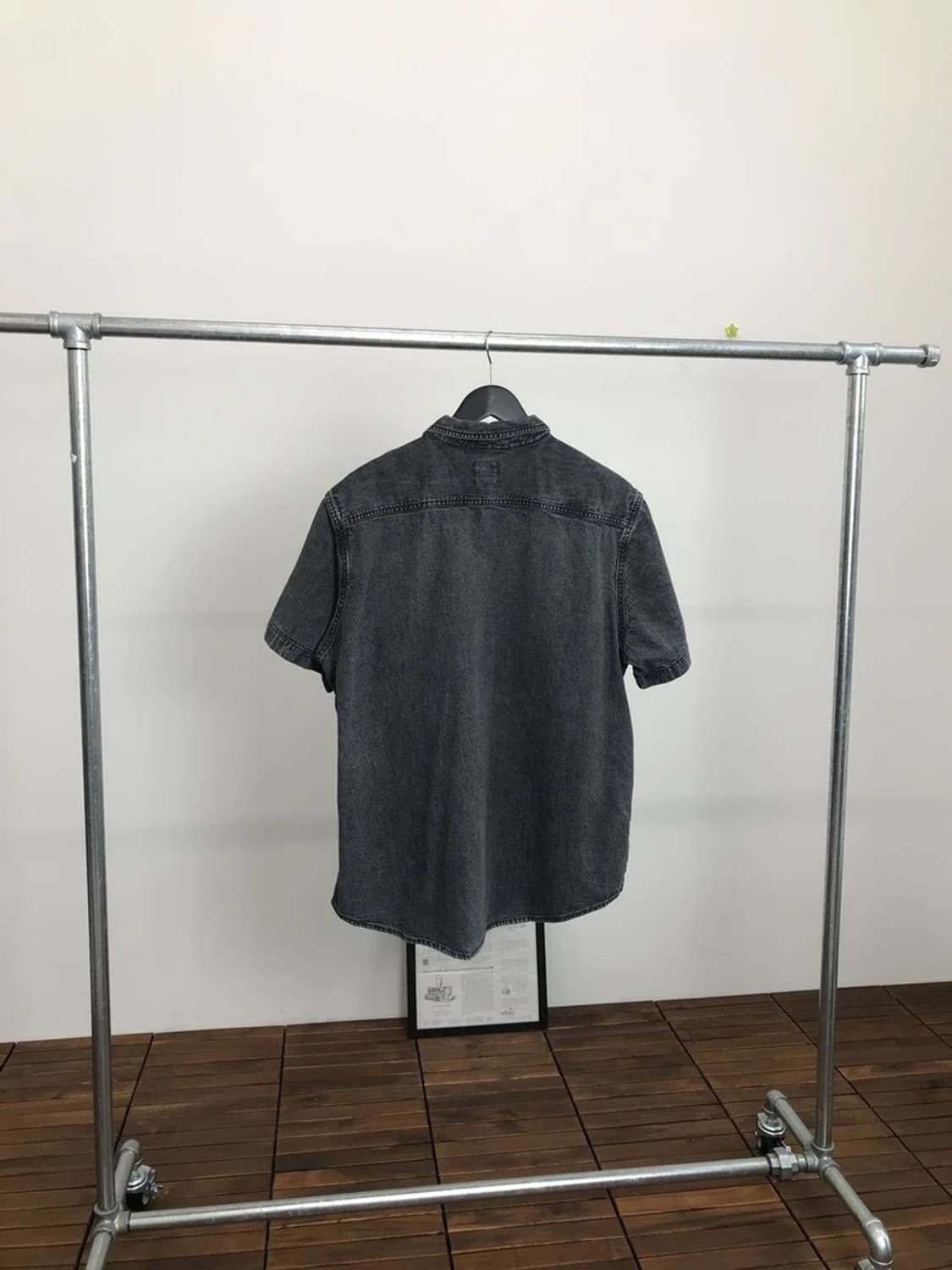 Levi’s Black Denim Short Sleeve Shirt 상품이미지4