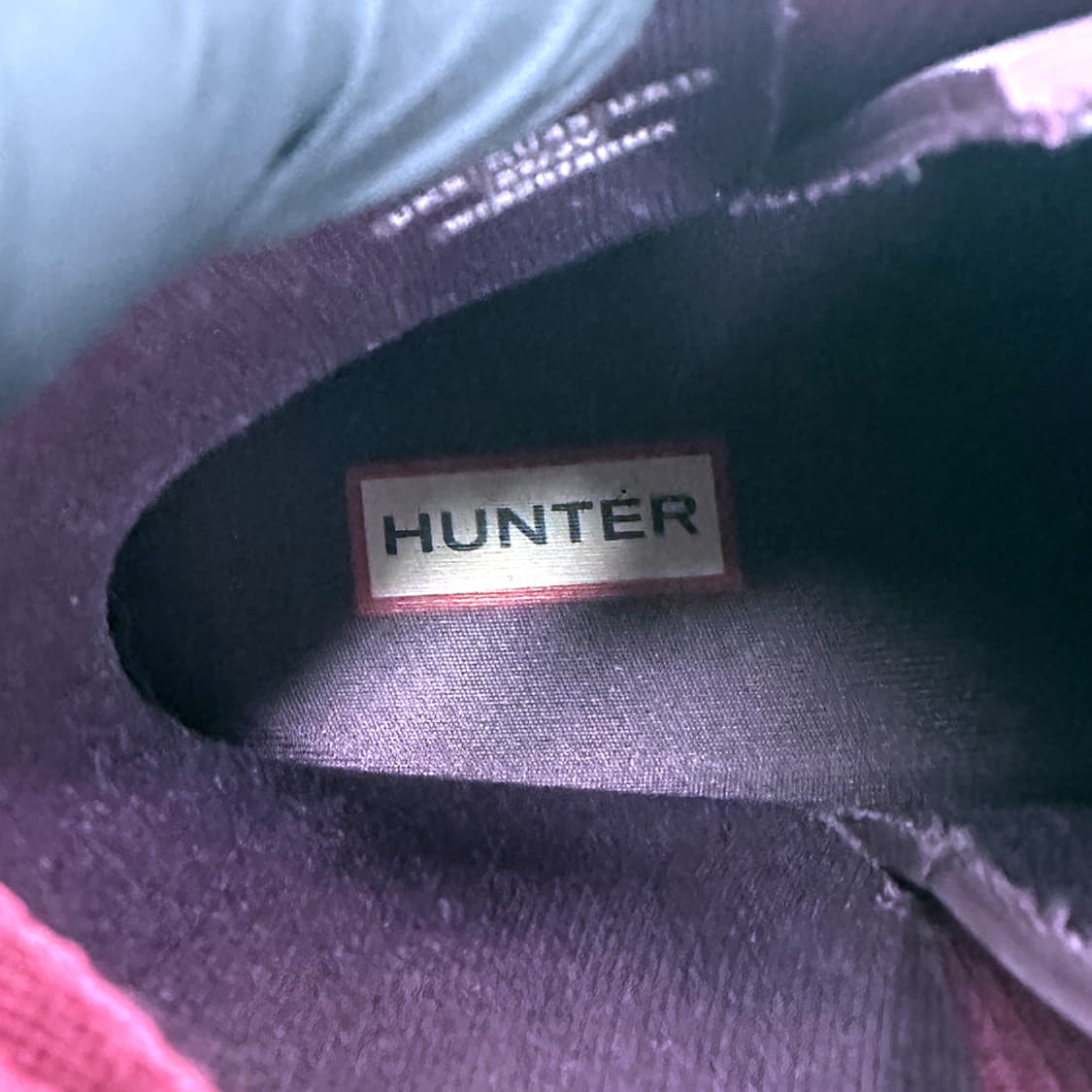 헌터 첼시 레인부츠 앵클 장화 신발 여름 장마 남성 275-280mm 상품이미지5
