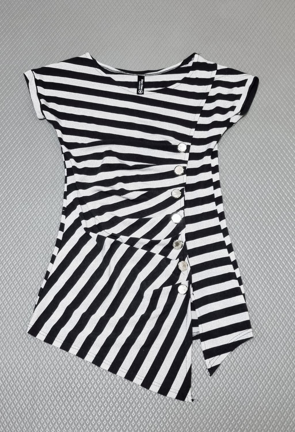 언밸런스 셔링 롱 티셔츠 상품이미지2