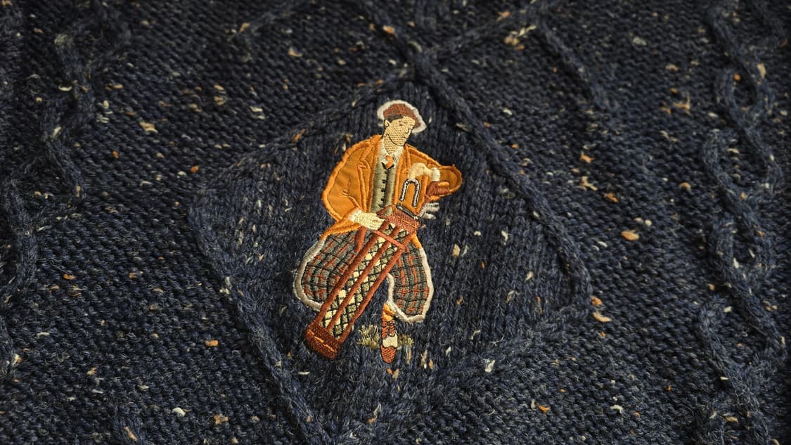 ACORN 유로 빈티지 피셔맨 니트 XL ~XXL 상품이미지2