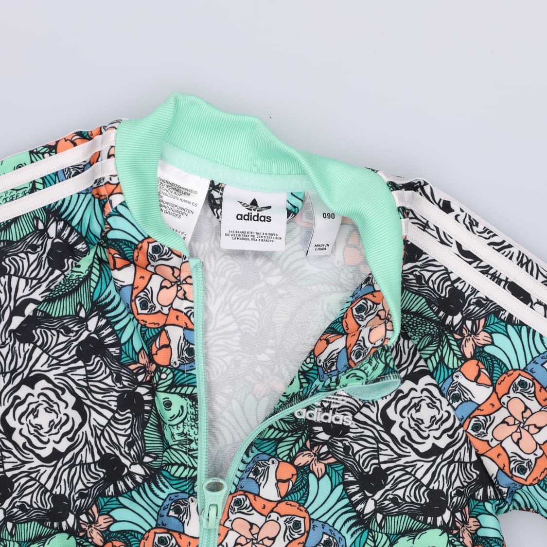 90 아디다스 키즈 패턴 트랙탑 0407H1 상품이미지3