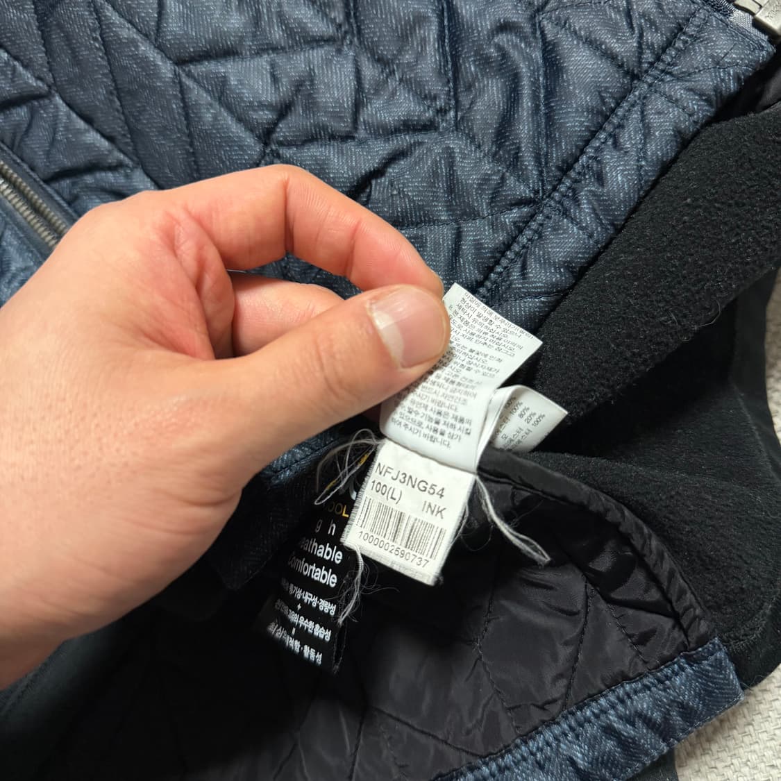 노스페이스 VX 퀼팅 경량패딩 자켓 상품이미지6