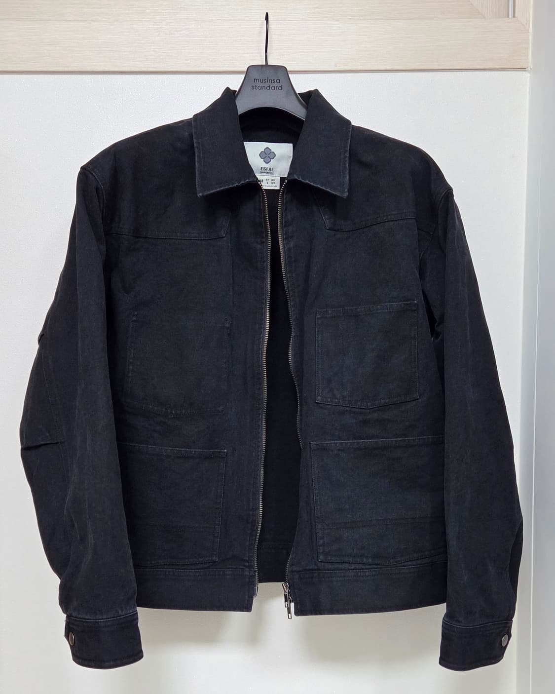 에스파이 WASHED CANVAS WORK JACKET 상품이미지1