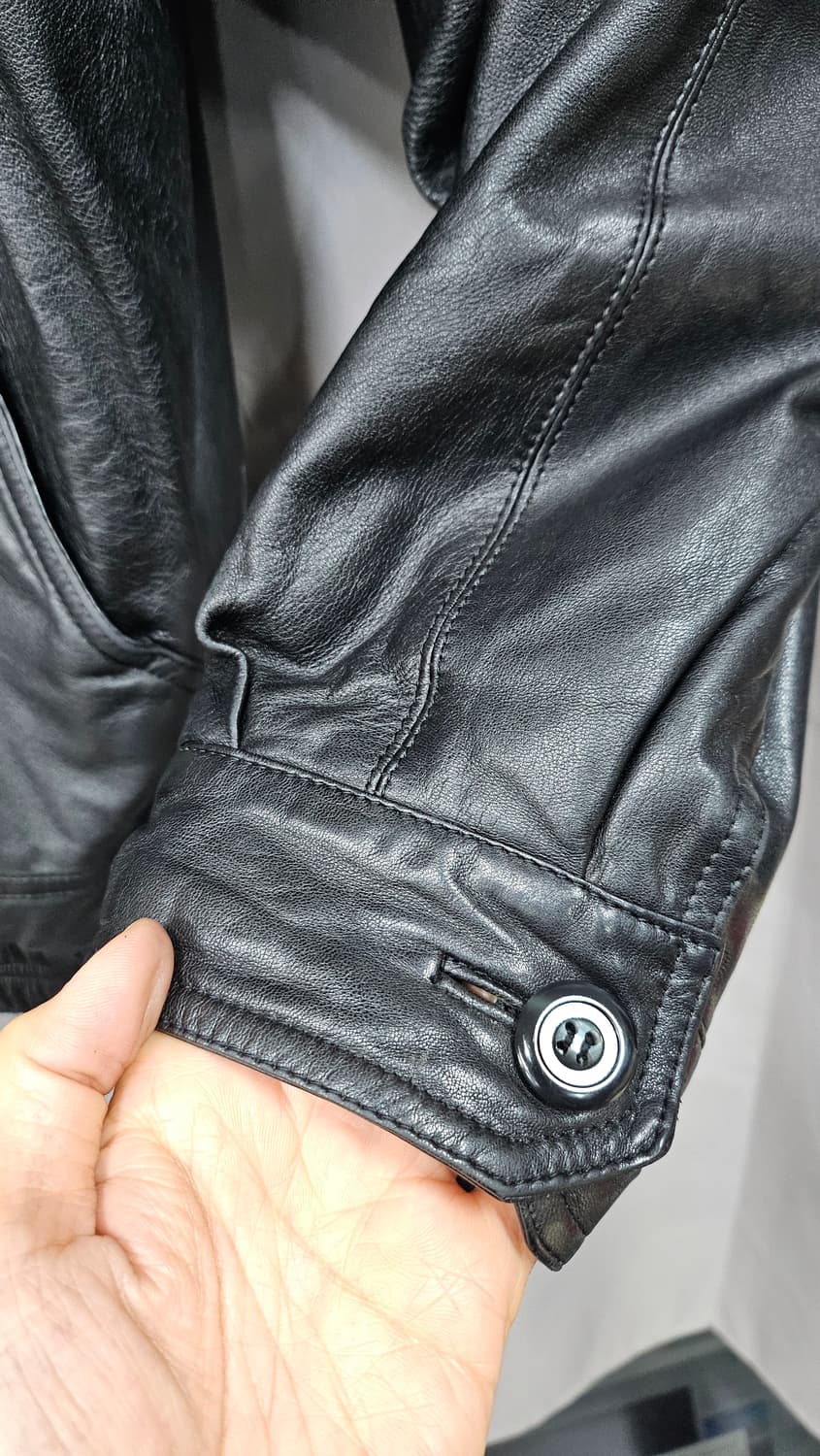 가죽 봄버 자켓  상품이미지4