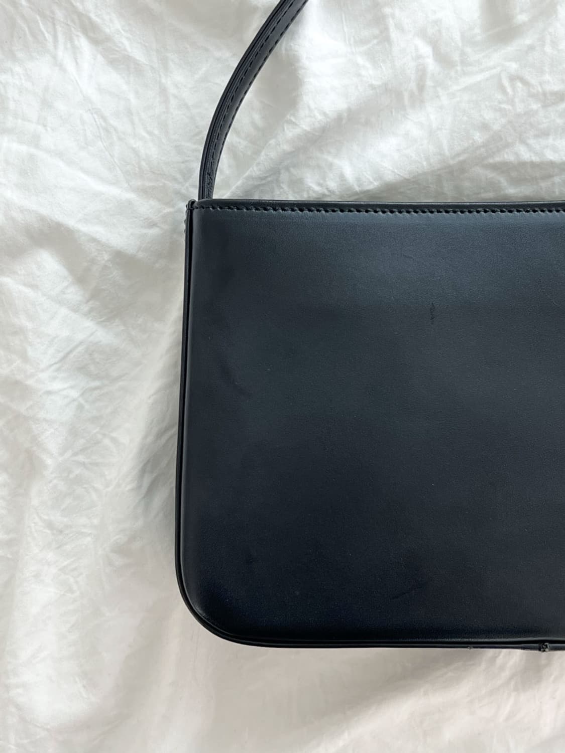  courreges / 꾸레쥬 블랙 스퀘어 숄더백 스몰 상품이미지6