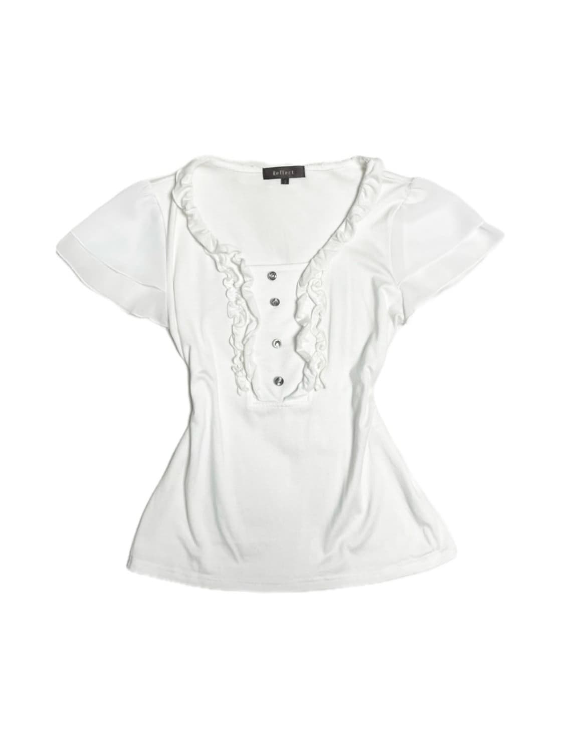 프릴 반팔 갸루 공겜 공겜여주 펑크 y2k 상품이미지1