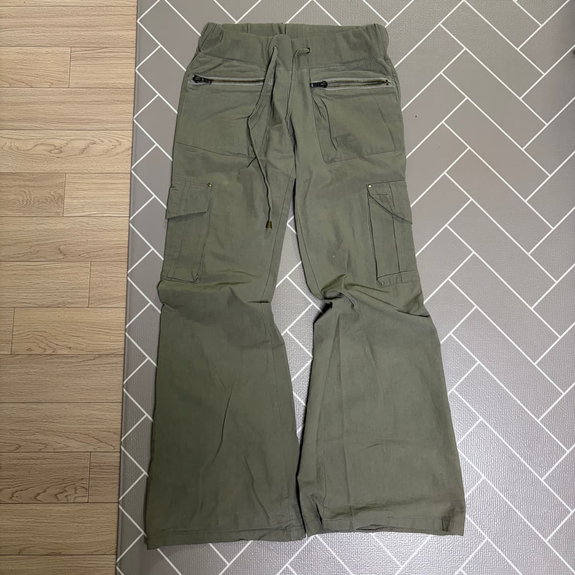 부츠컷 플레어 카고 팬츠  상품이미지1