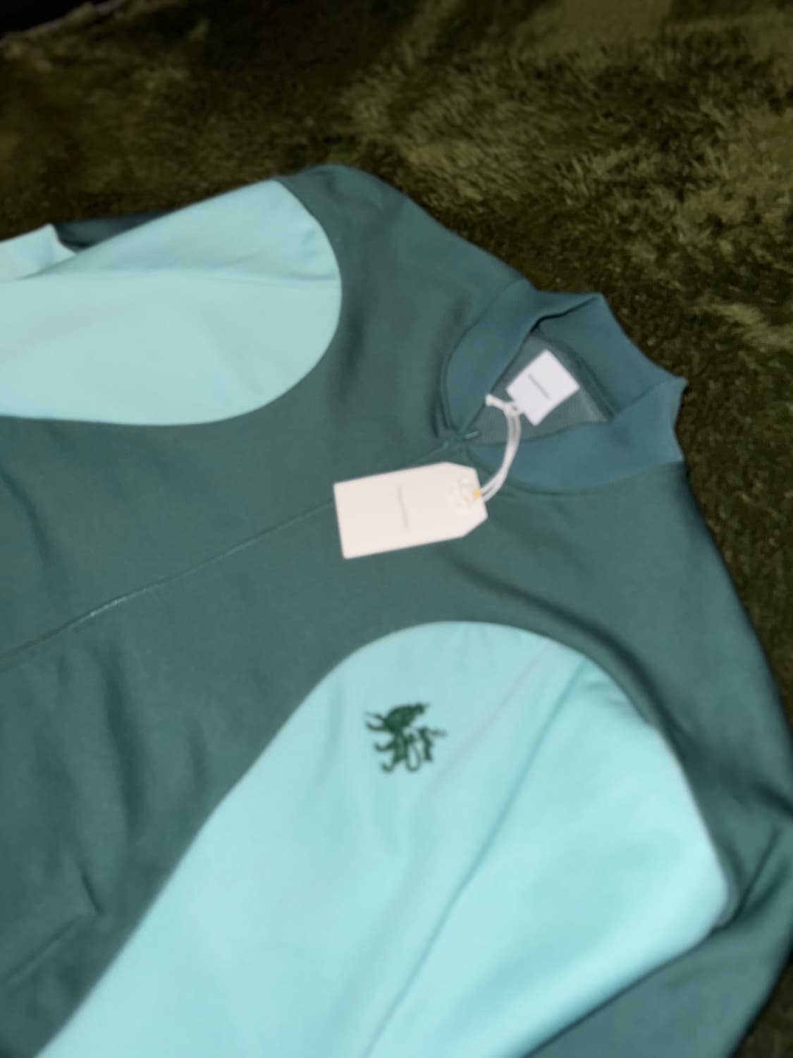 [XL] 사스콰치패브릭스 레트로 퓨처 믹스 트랙 자켓 그린 민트 상품이미지2