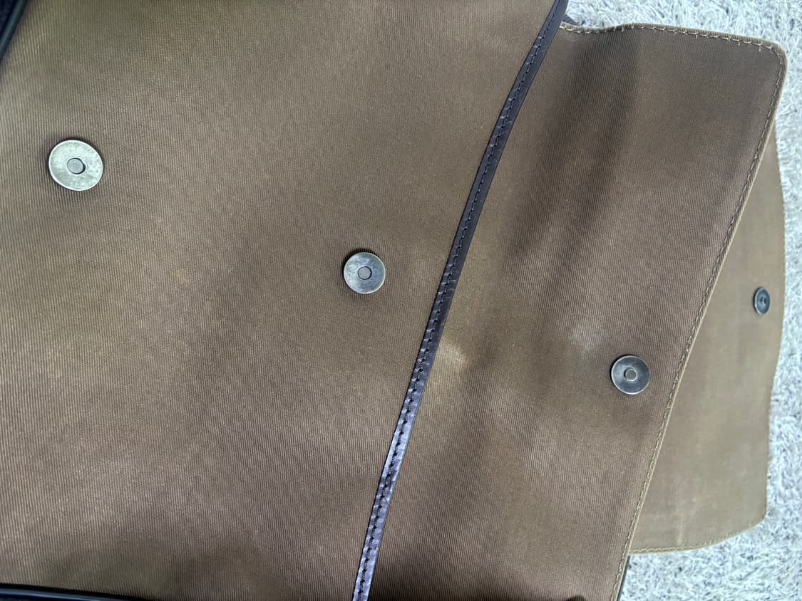 영국 브랜드 DUNHILL 가죽 컨버스 크로스백 상품이미지7