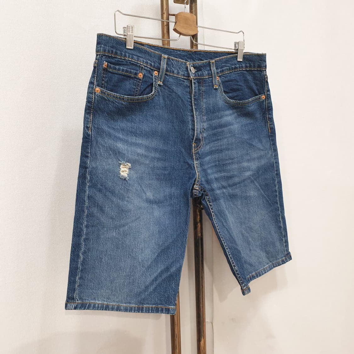 Levi's 405 리바이스 데님 쇼츠 반바지 34 상품이미지2