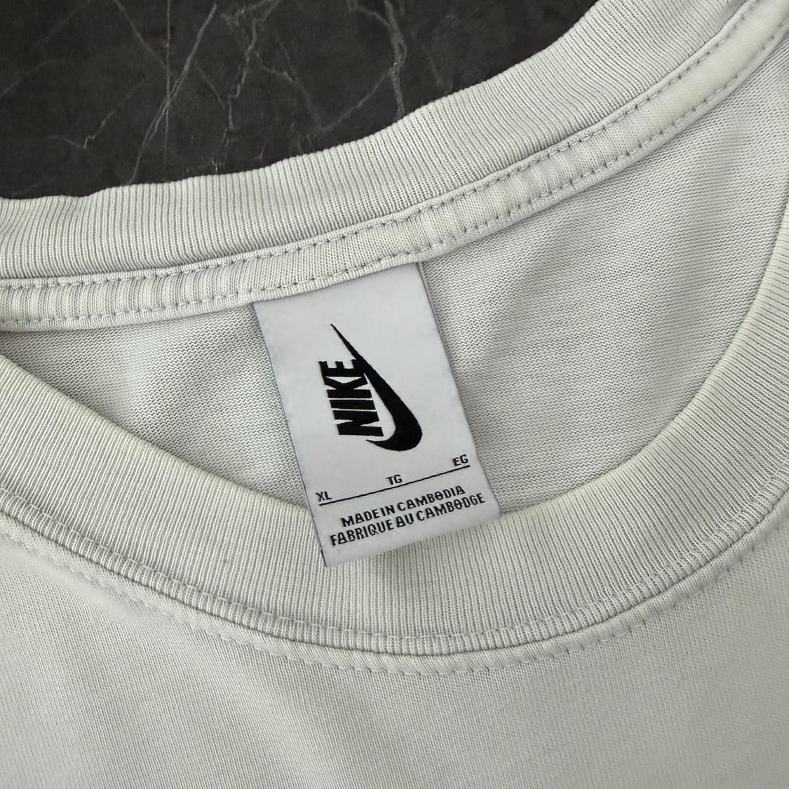 나이키 x 스투시 월드투어 반팔 화이트 상품이미지4