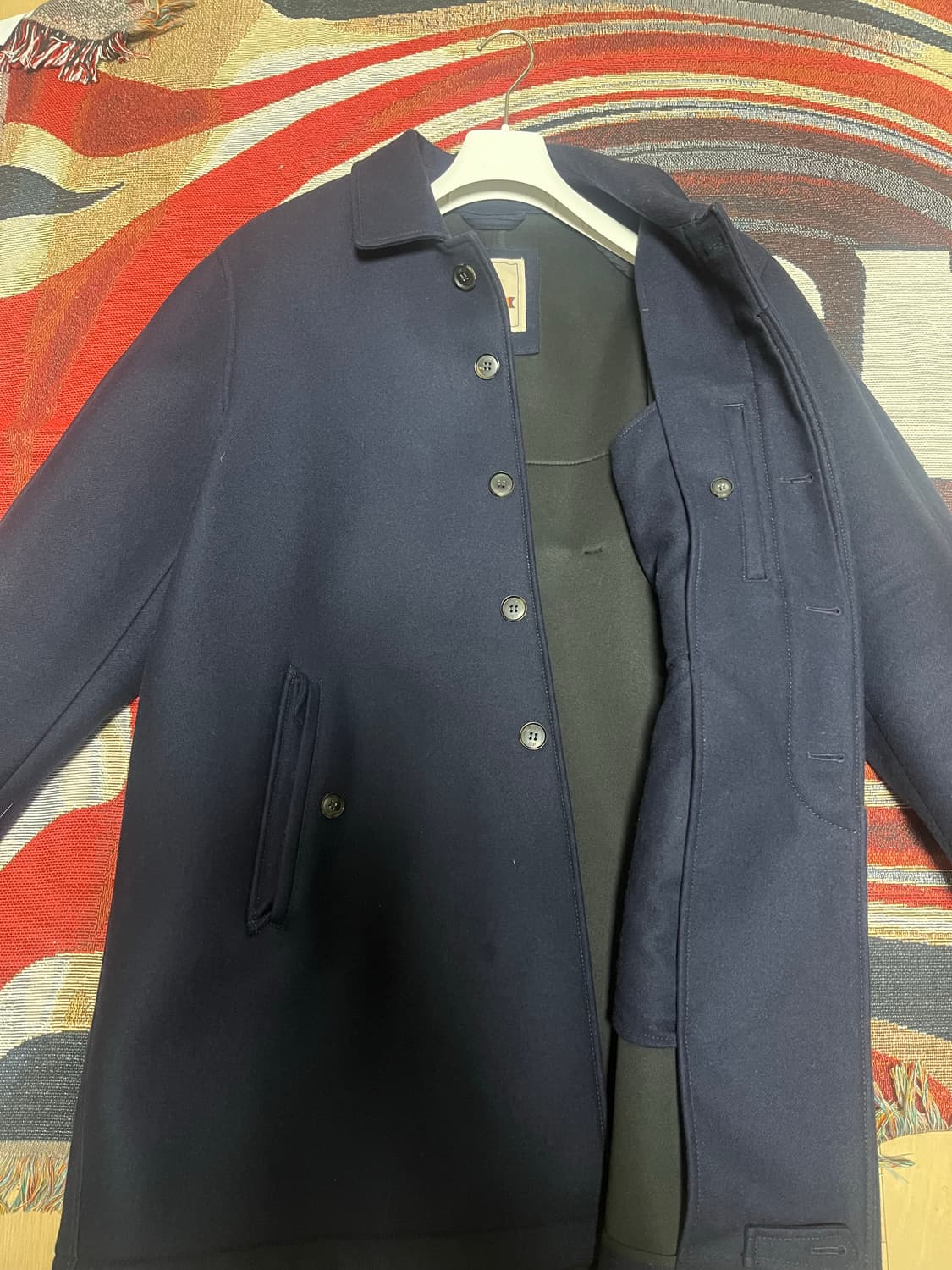 바라쿠타 코트 네이비 48사이즈 상품이미지2