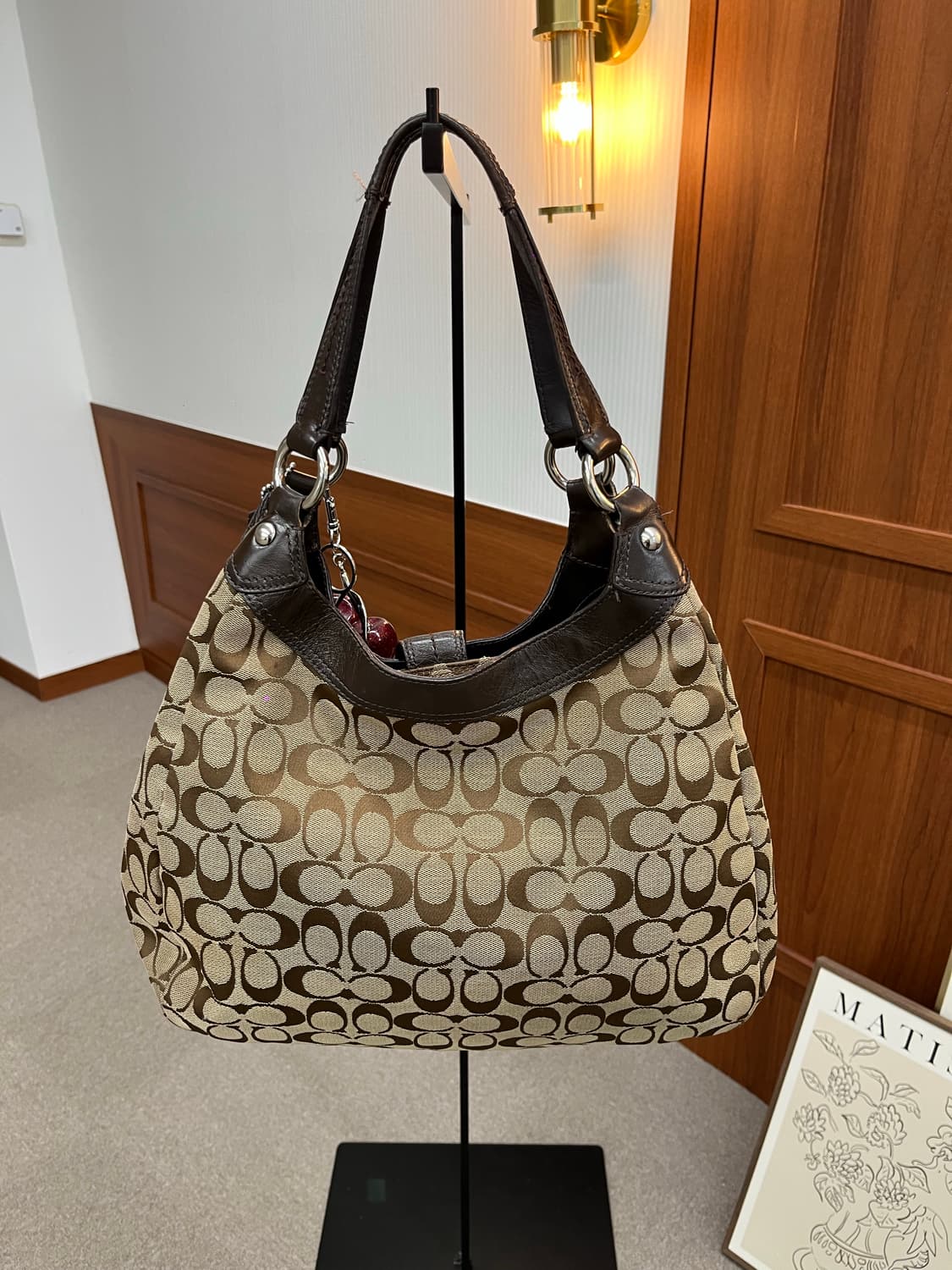 Coach Brown Big Shoulder Bag 상품이미지2