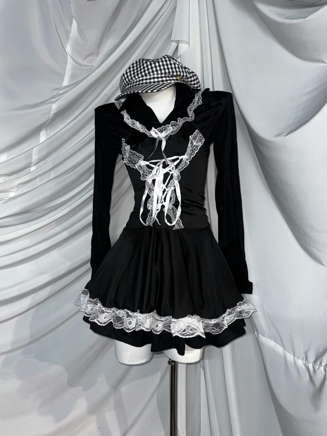 캐캐체 세라깔 고스고딕 데일리 로리타 코디세트  상품이미지7