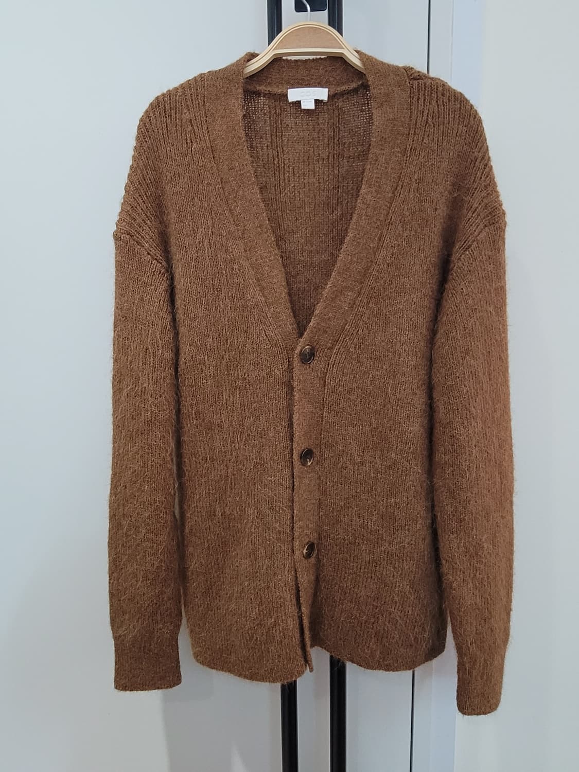 COS 울 알파카 브이넥 가디건 남성용 M사이즈 상품이미지2