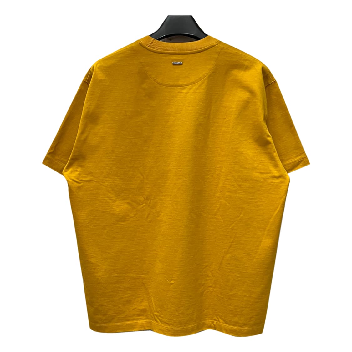 솔리드옴므 머스타드 옐로우 오버핏 포켓 반팔티 100 상품이미지2