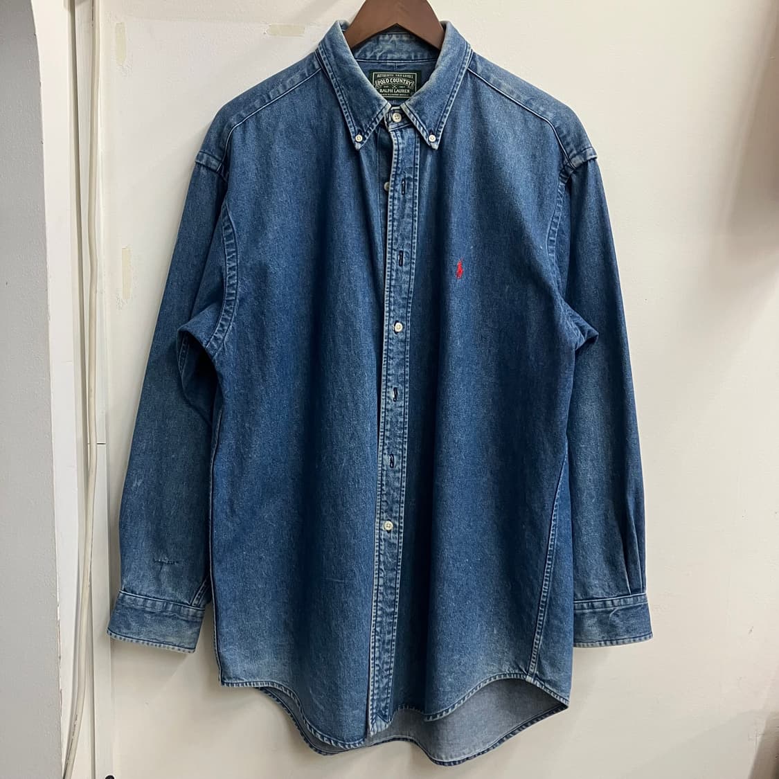 N230 폴로 컨트리 데님 청셔츠 상품이미지1