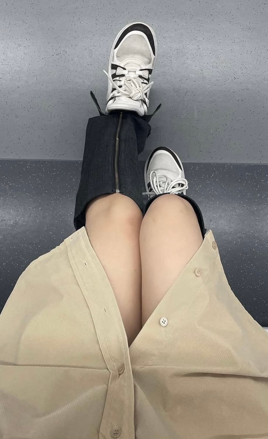 YUSE 유즈 데님 발 워머 Small  상품이미지1