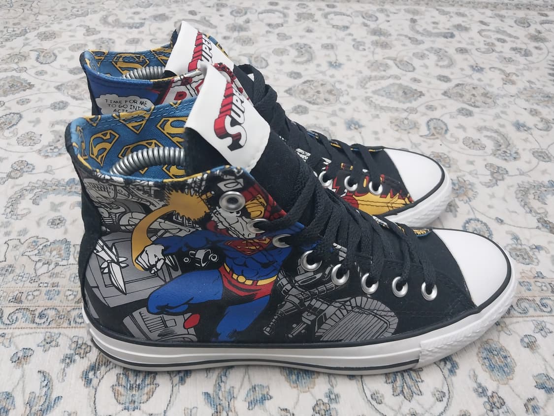 컨버스 X DC 코믹스 슈퍼맨 척 테일러 올스타 250mm 상품이미지3