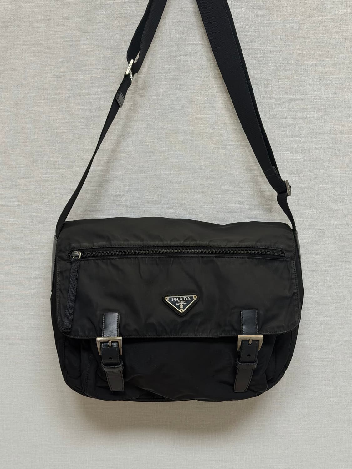 정품 프라다 포코노 나일론 크로스백 메신저백 숄더백 상품이미지1