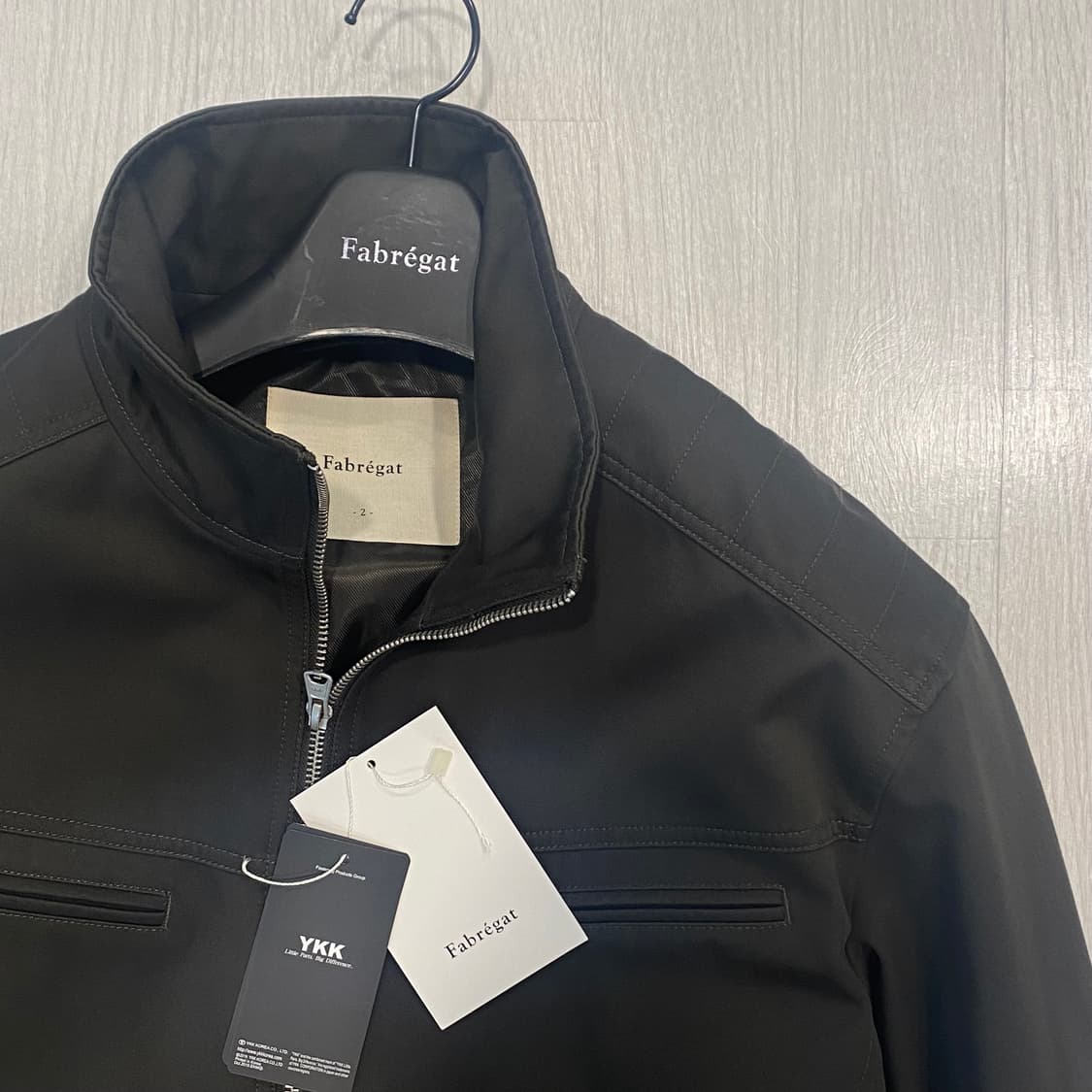 파브레가 마르 치노 하이넥 자켓 다크 브라운 2 상품이미지2