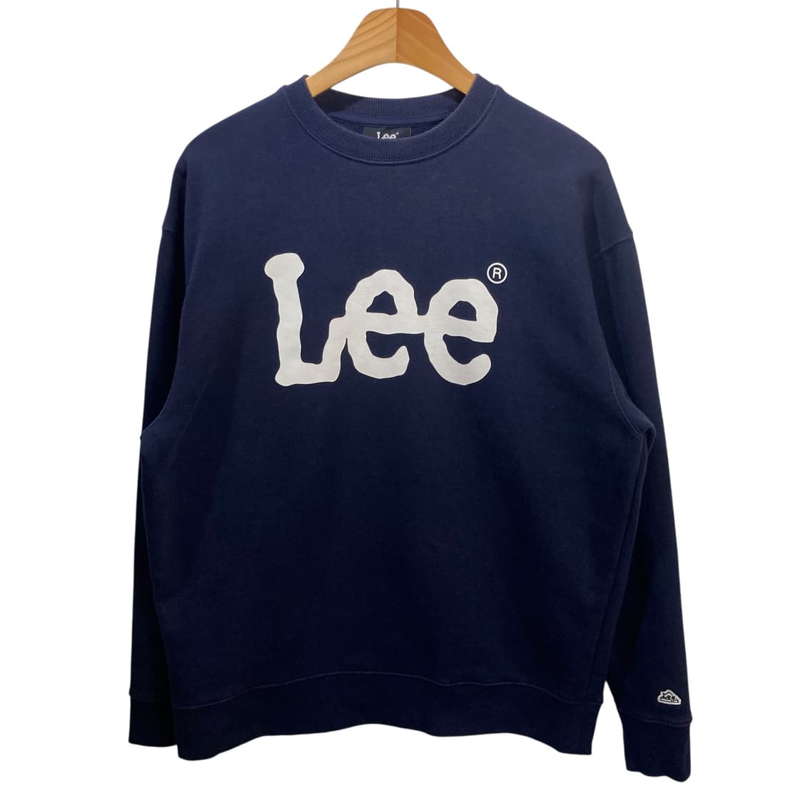 Lee 빅로고 네이비 맨투맨 상품이미지2