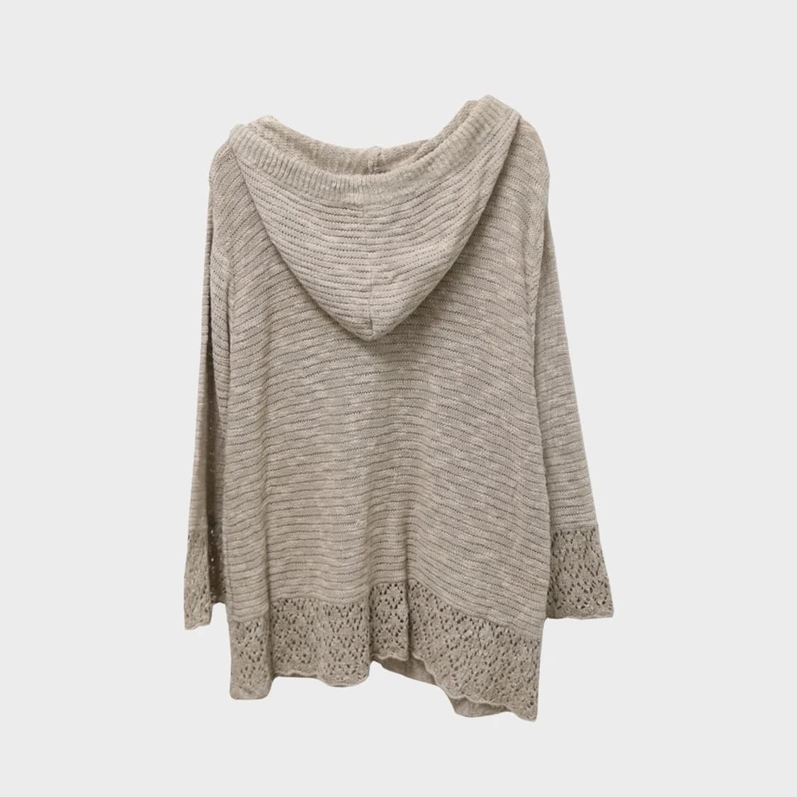 메이플 필 모리룩 레이스 후드가디건 61713 상품이미지2