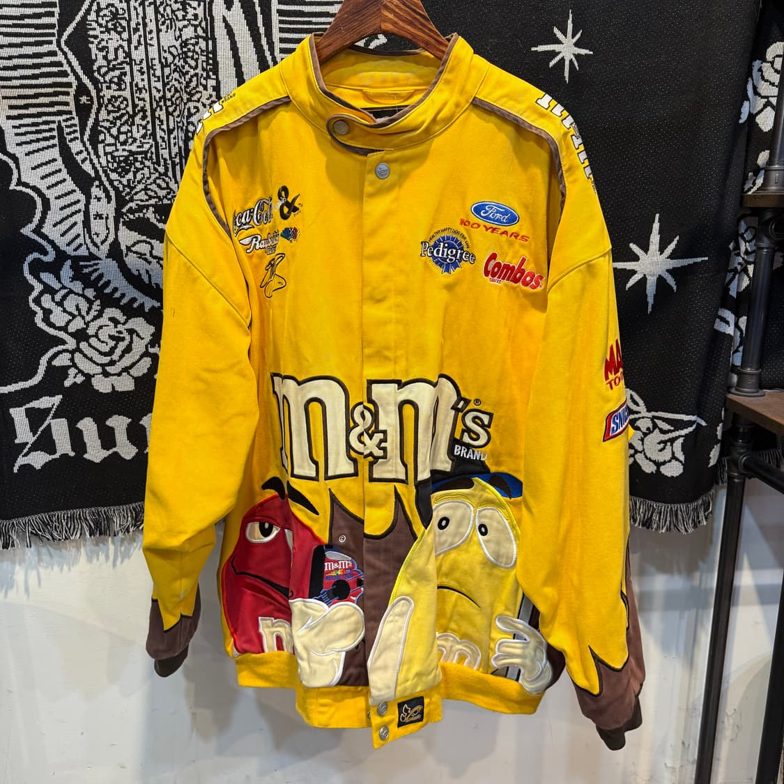 [NO.9] M&M's 코튼 레이싱 자켓 상품이미지4