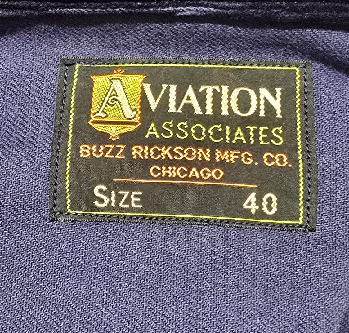 버즈릭슨 AVIATION ASSOCIATES 코듀로이 자켓입니다
 상품이미지3