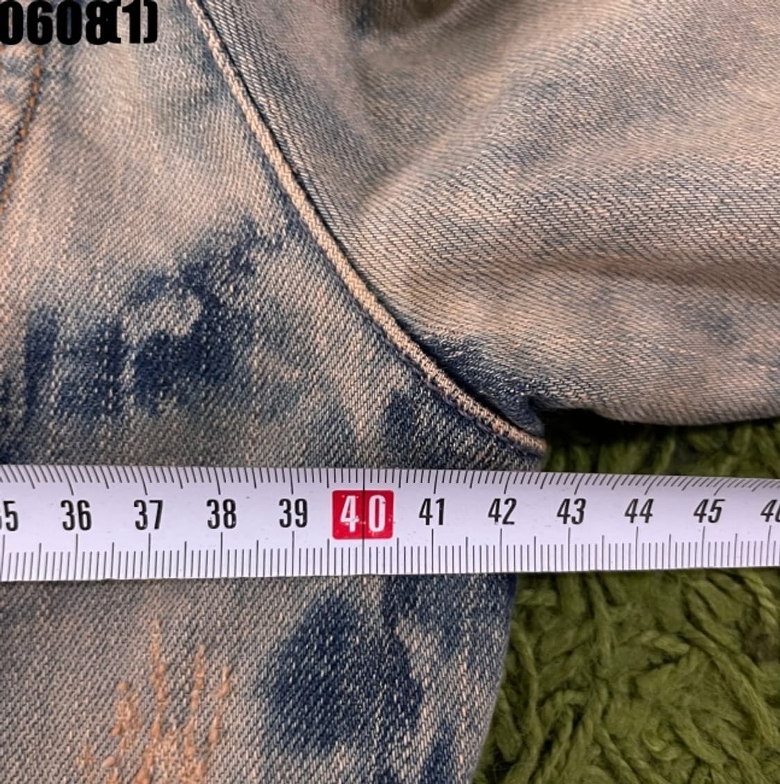 빈티지 데님 워싱 청자켓 상품이미지5