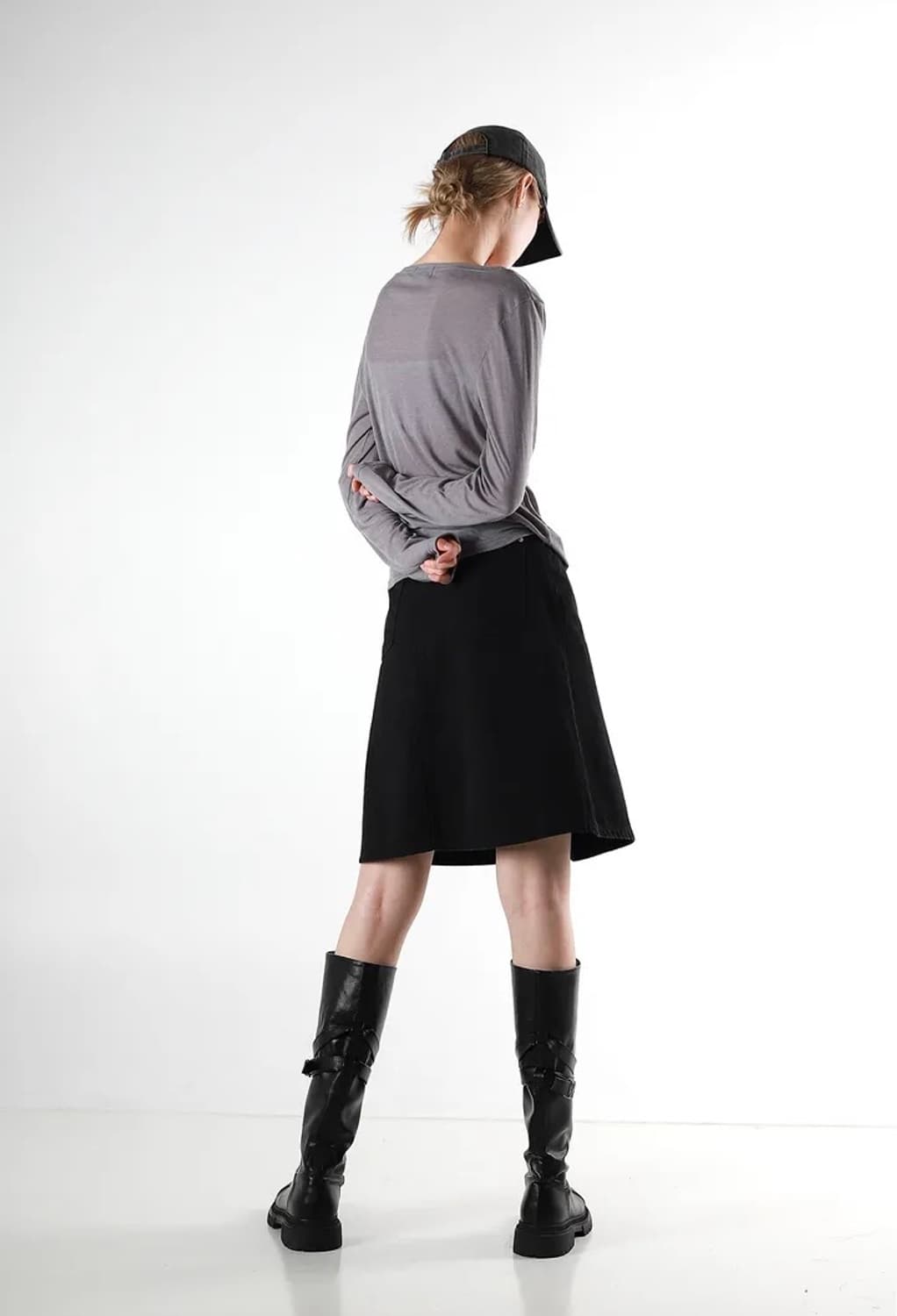 OOTJ basic onetuck skirt 상품이미지3