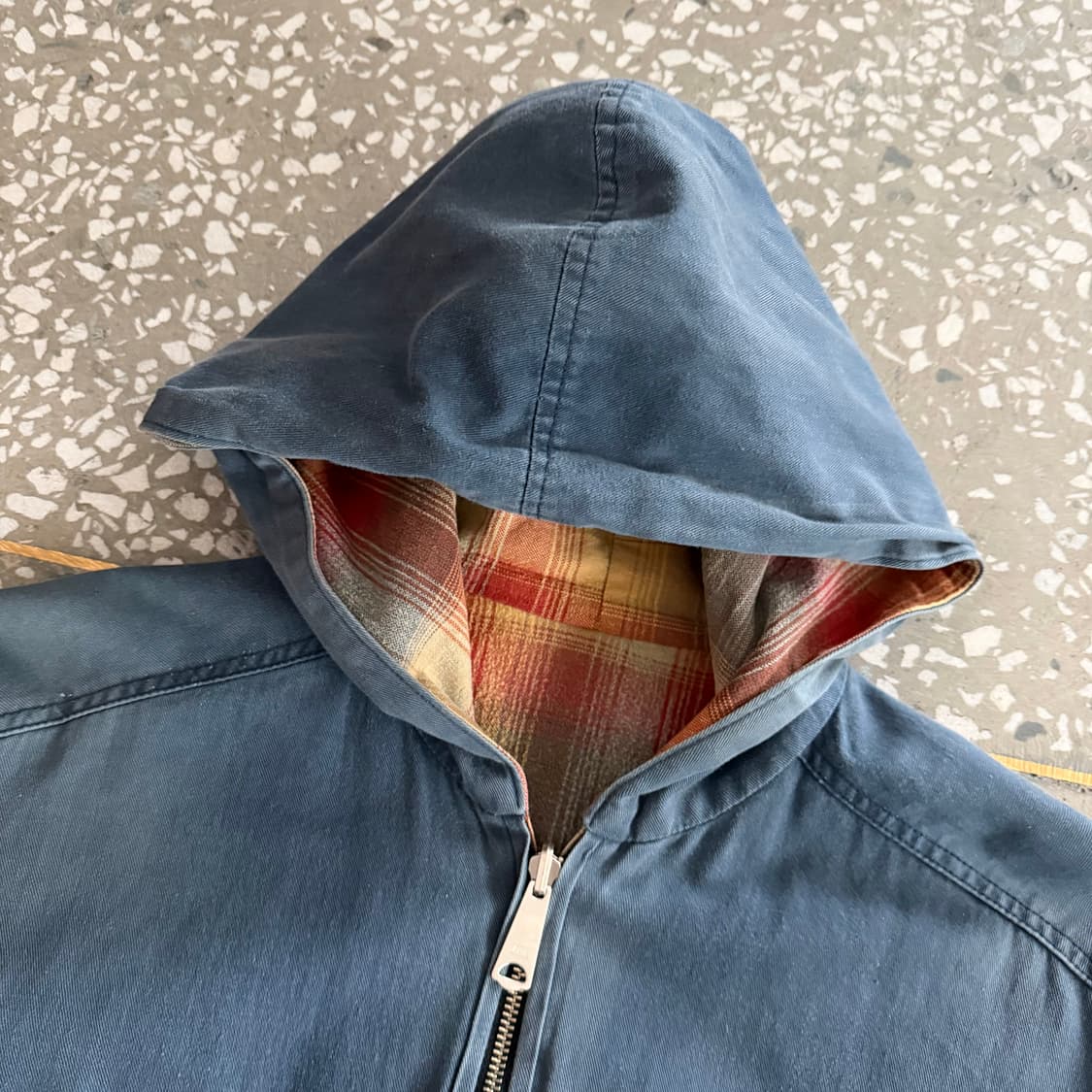 80s 스투시 리버서블 후드 집업 자켓 상품이미지5