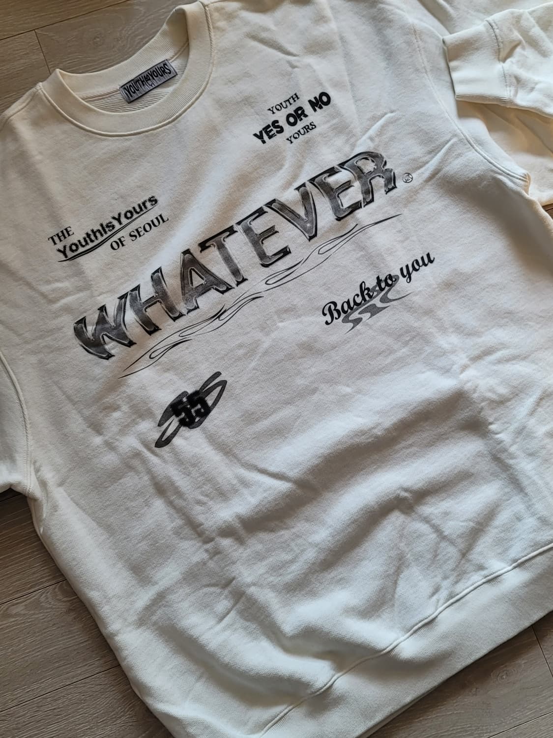 유스이즈유어스 맨투맨 상품이미지2