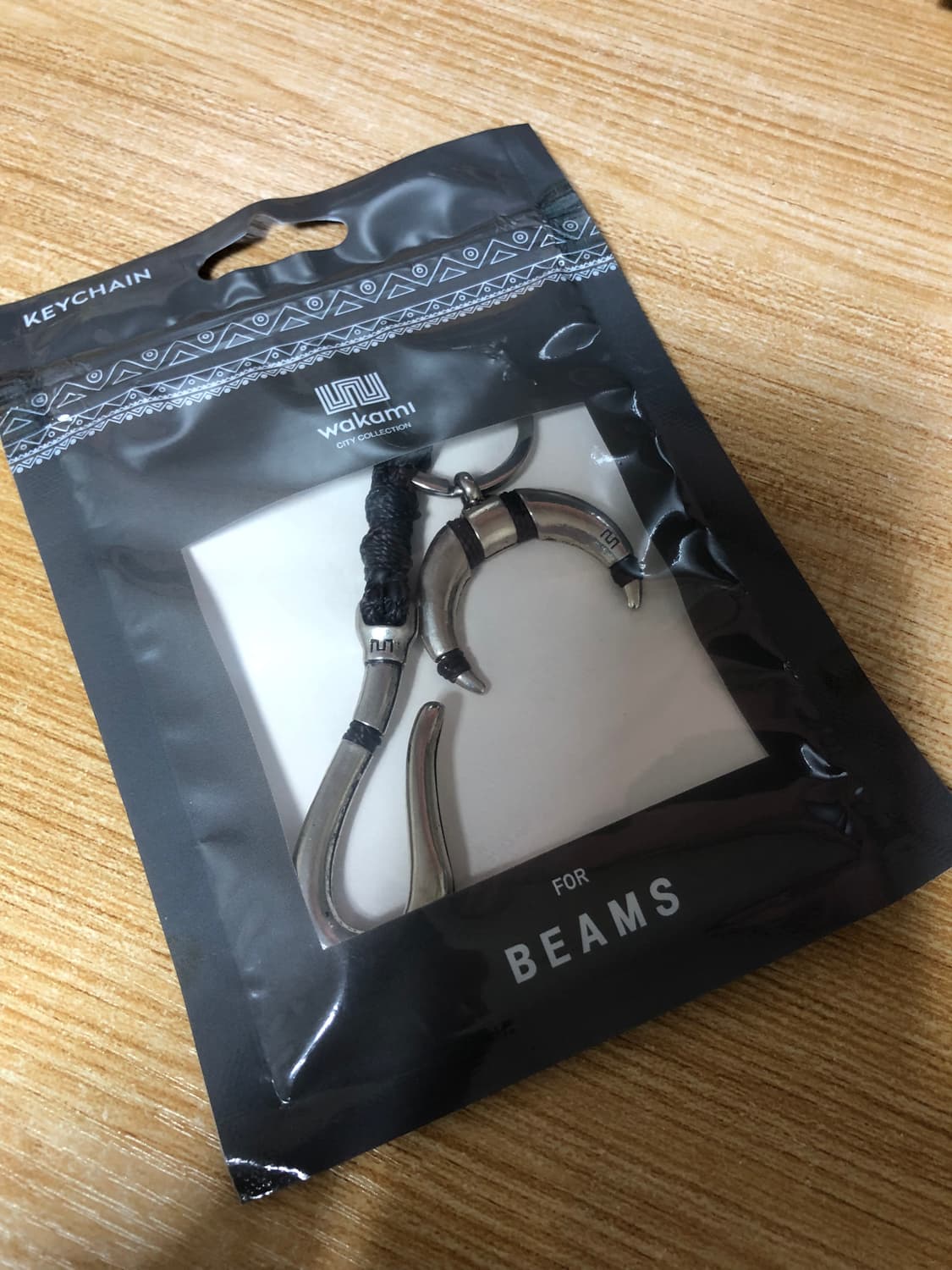와카미 x 빔즈 후크 키체인 키링 상품이미지3