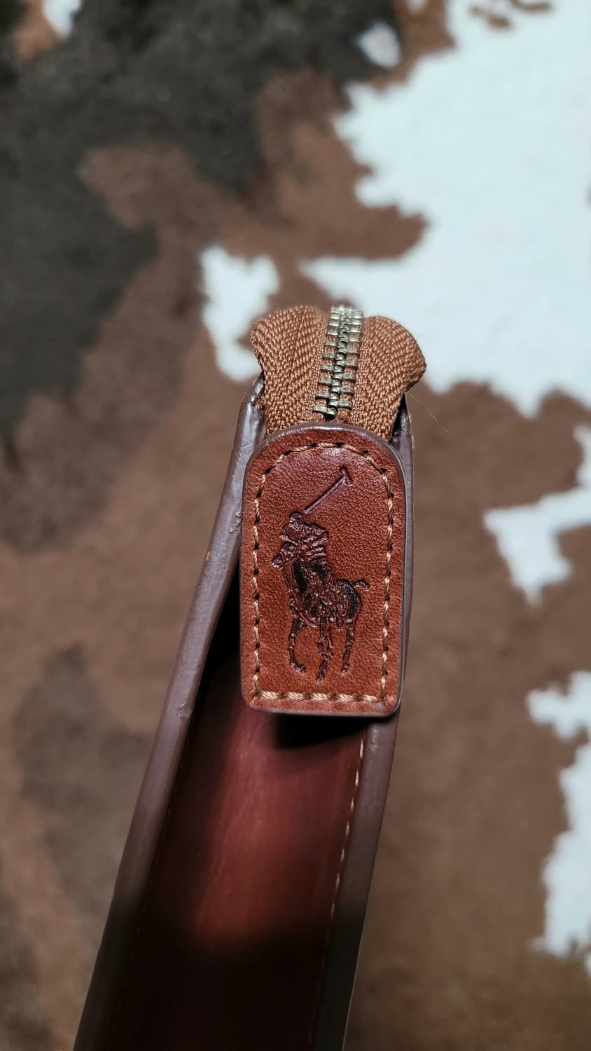 폴로 랄프로렌 남성용 소가죽 비지니스 파우치(40*29) 상품이미지7