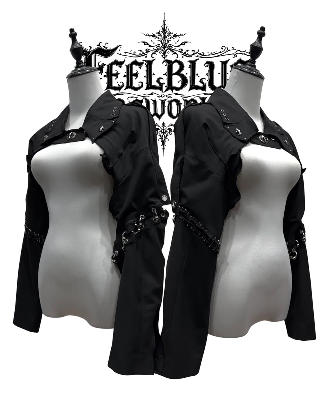 FEELBLUE REWORK NOIR HALO Layered Jacket 상품이미지4