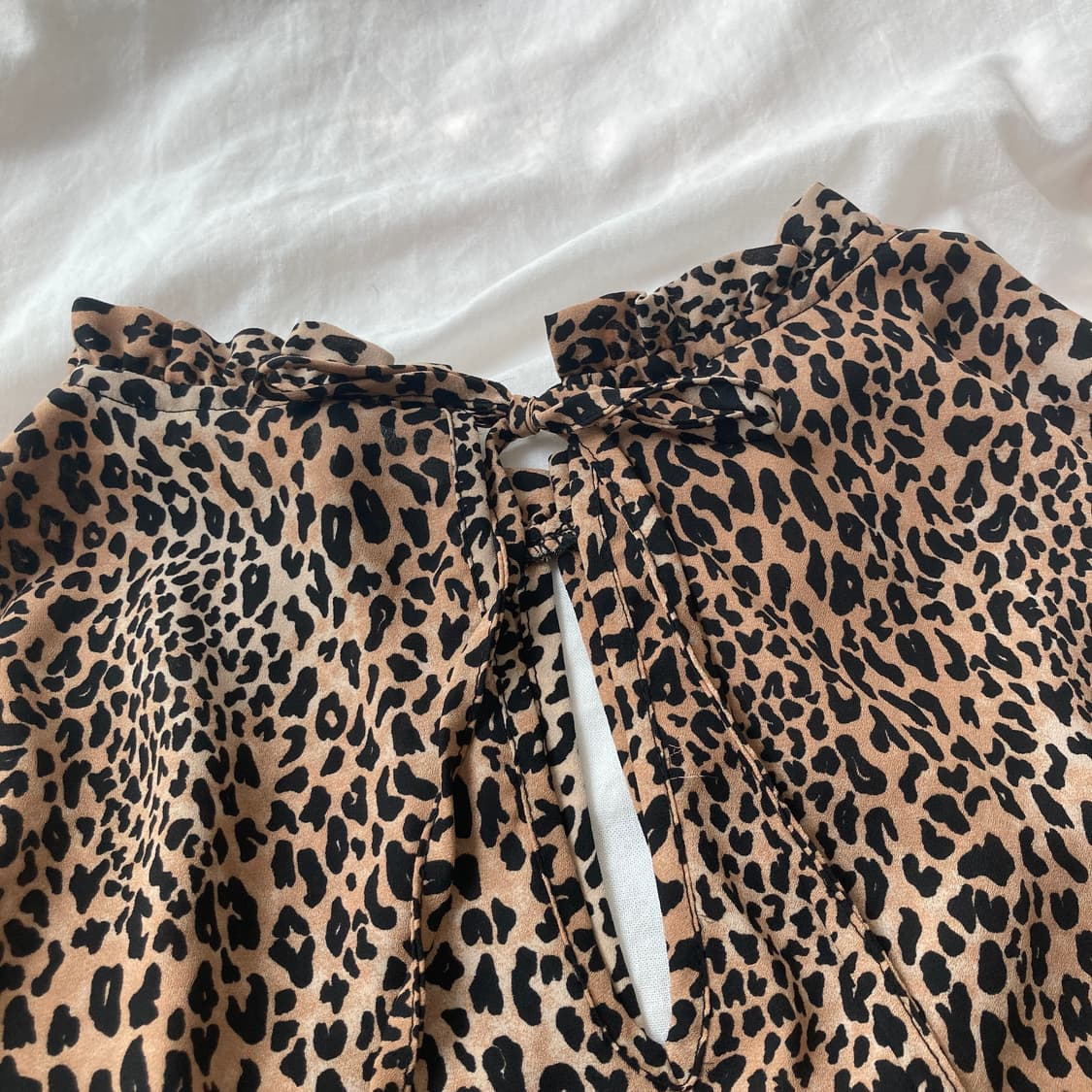 H&M 레오파드 블라우스 34 상품이미지4