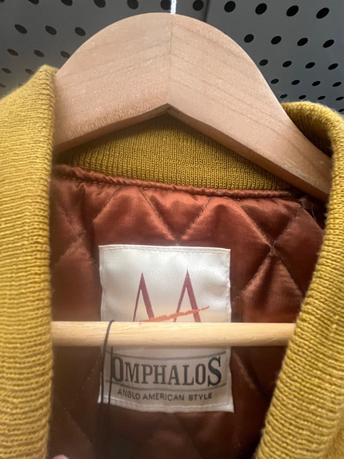 90s 옴팔로스 야구 점퍼 배색 자켓 상품이미지7