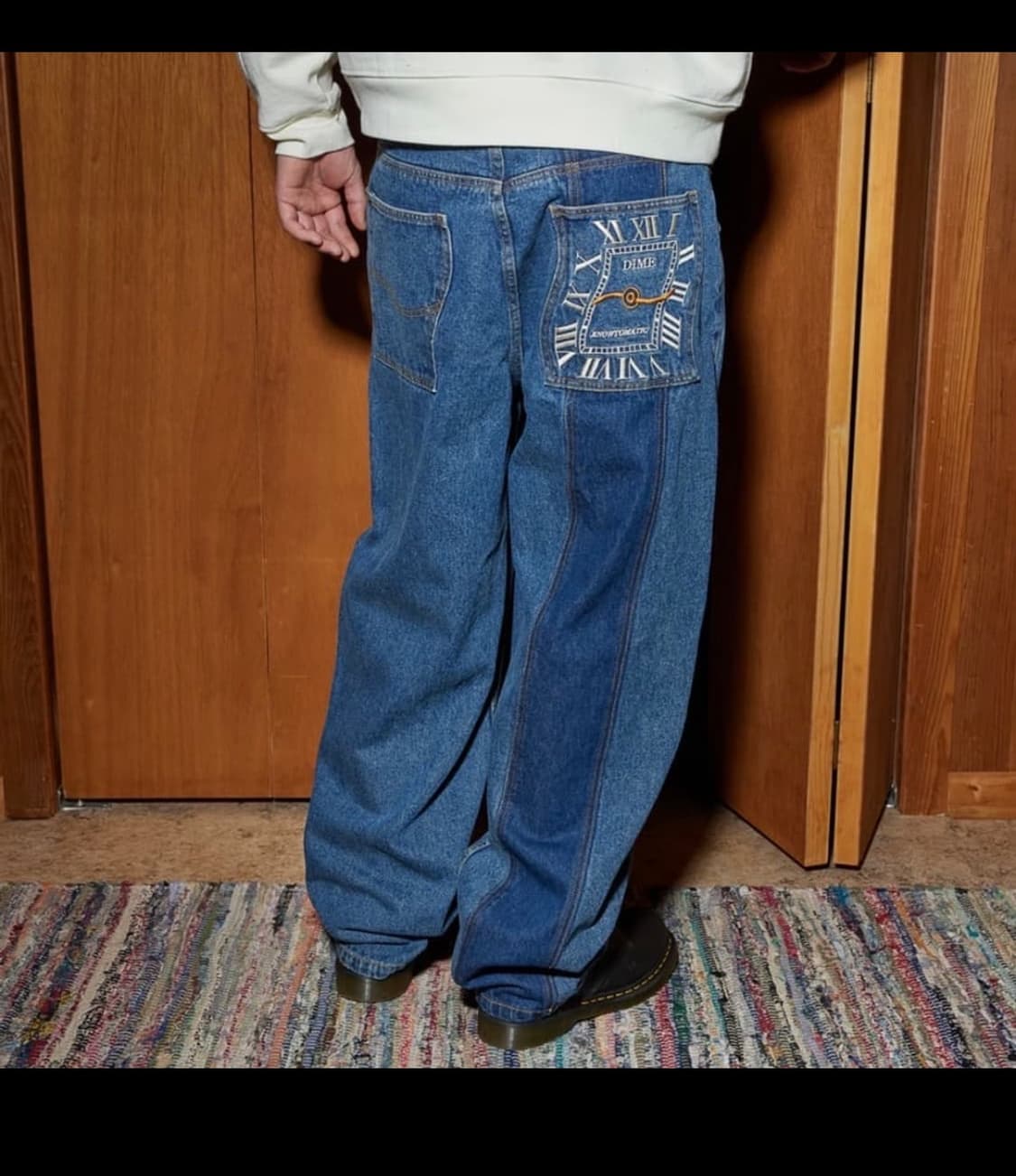 다임 knowtomatic 배기 데님 까르띠에 오마주 상품이미지1