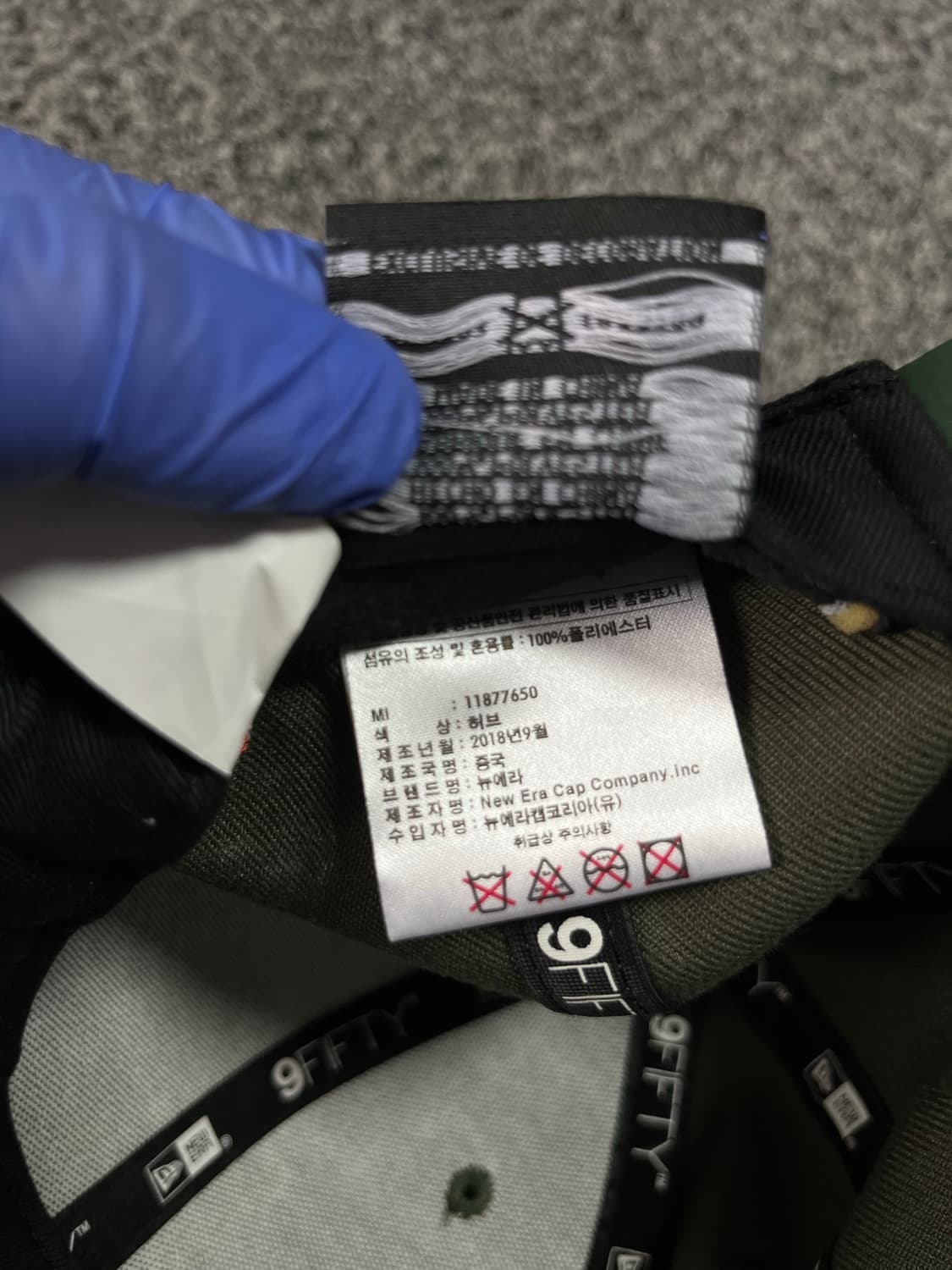 뉴에라 940 K프레임 올드스쿨 스카잔 울프 볼캡 youth 상품이미지3