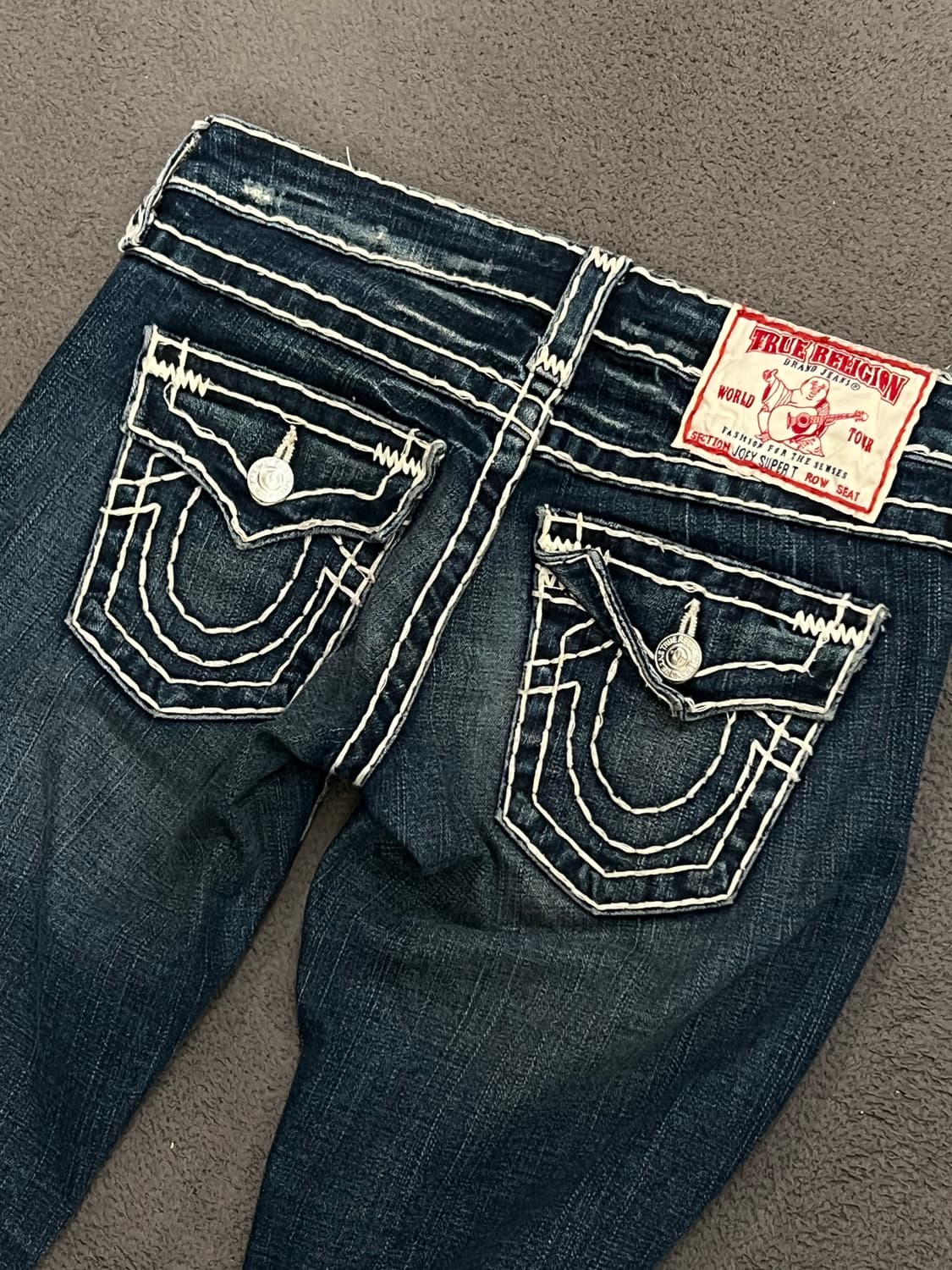 트루릴리전 조이 스티치 부츠컷 처분  상품이미지4