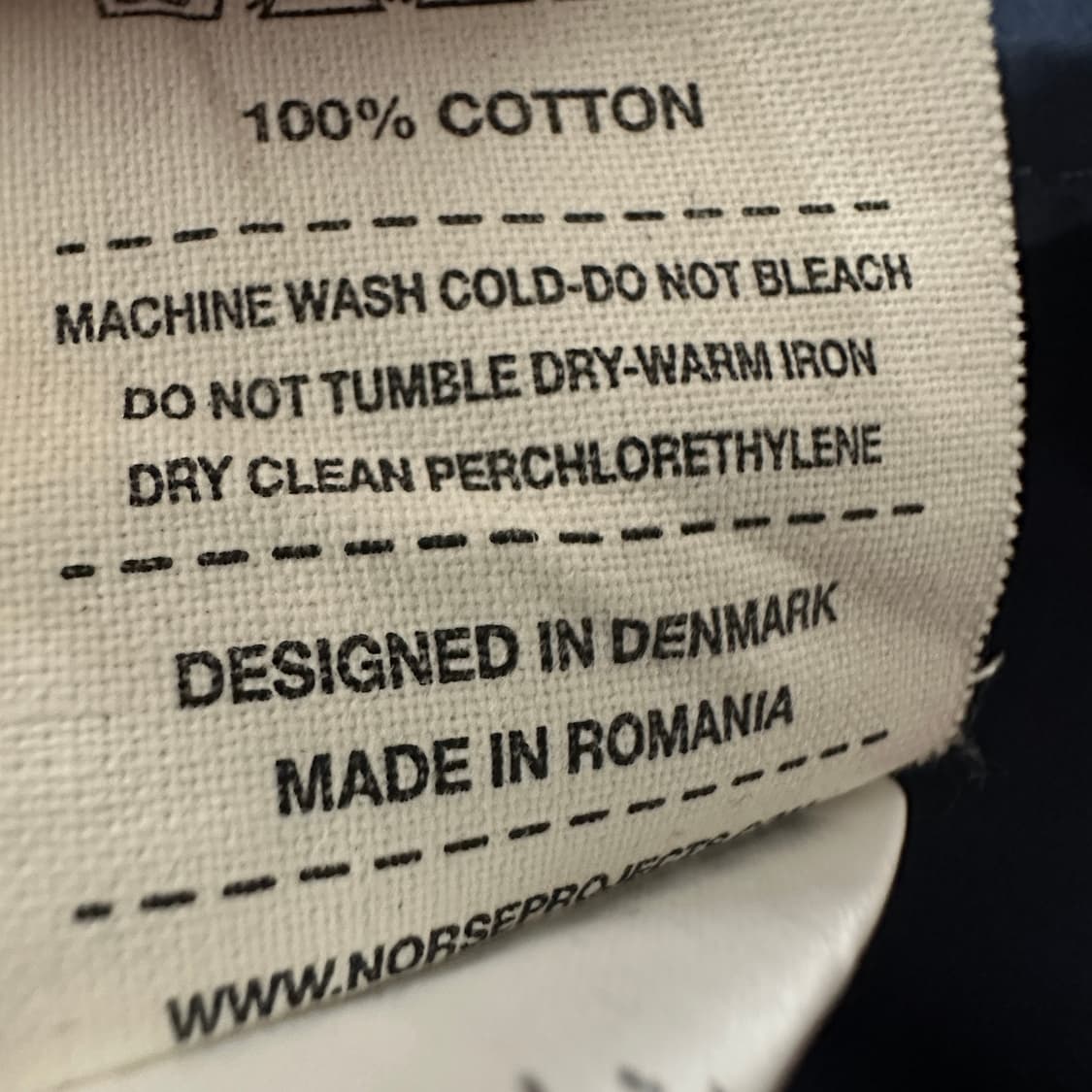 NORSE PROJECTS shirt navy 상품이미지4