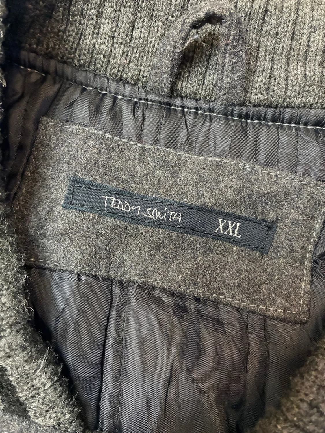 Teddy Smith 물소가죽 배색 바시티 자켓 PN5299 상품이미지8