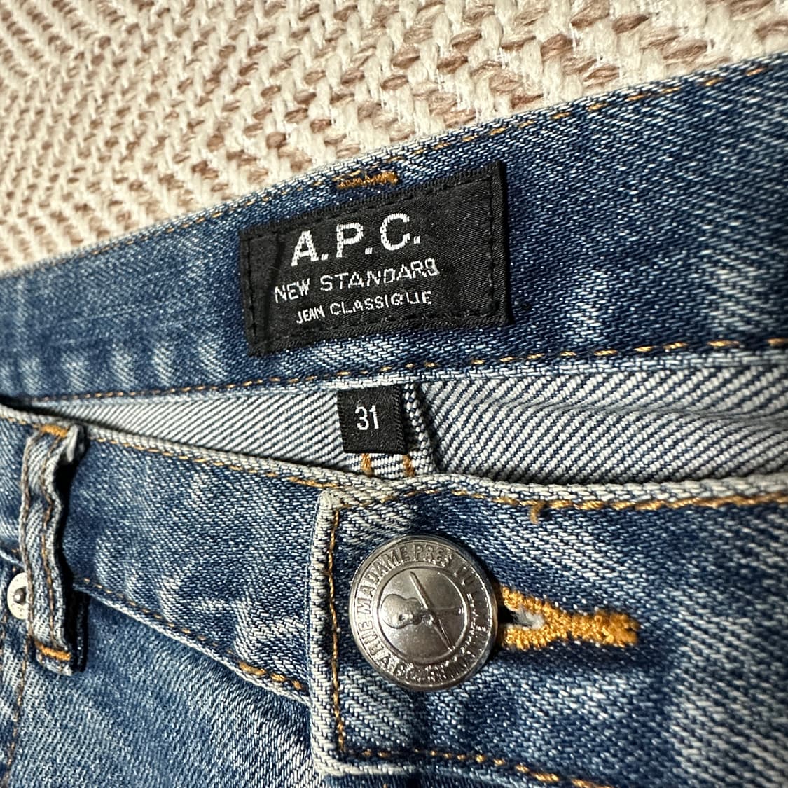 APC new standard denim pants work jeans 상품이미지3
