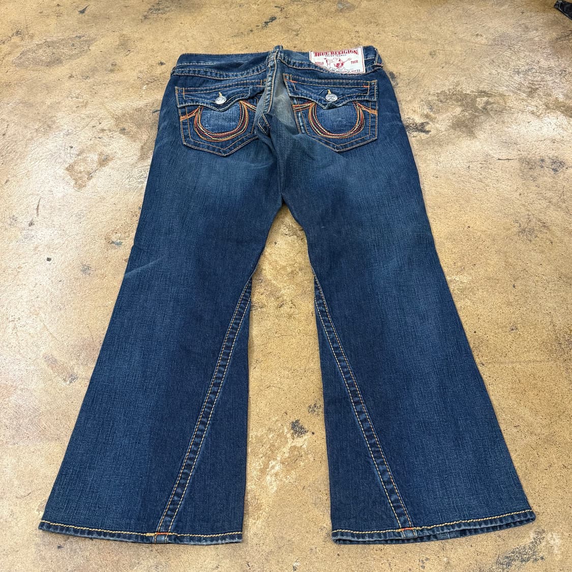 [정품/31] 트루릴리젼 데님 청바지 데미지진 b10 상품이미지3