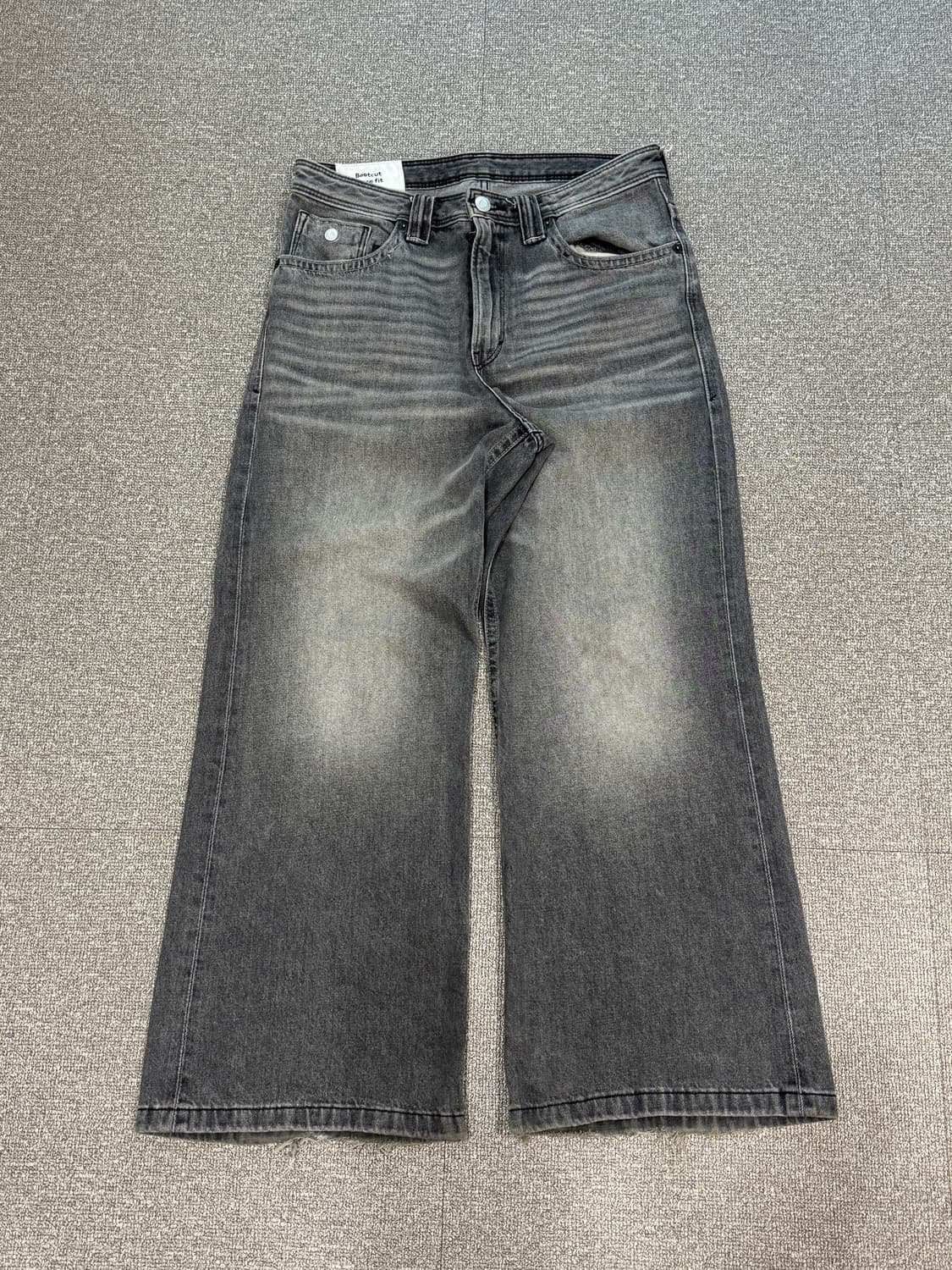 H&M 플레어 와이드 부츠컷 데님팬츠33/30 상품이미지1